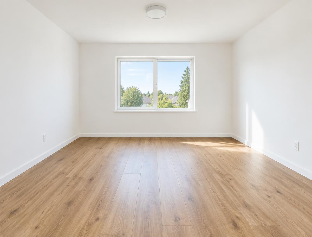After: new floor installed