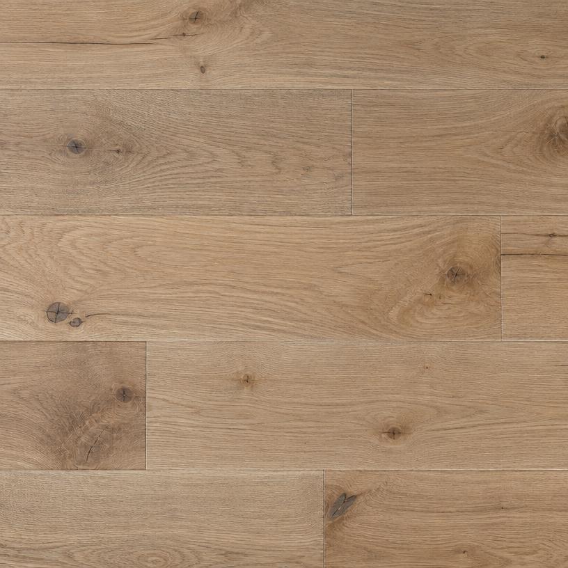 Seaside White Oak hardwood sample, light tone
